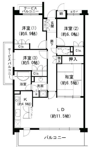 間取図