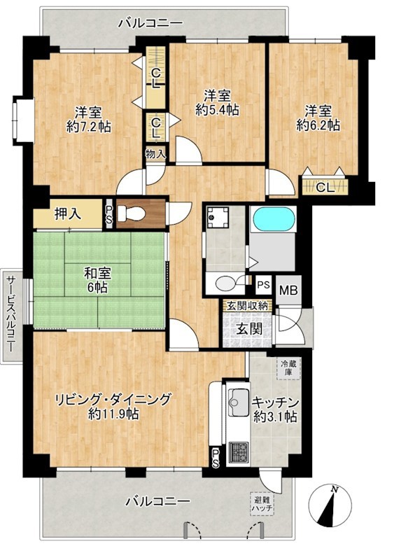 間取図