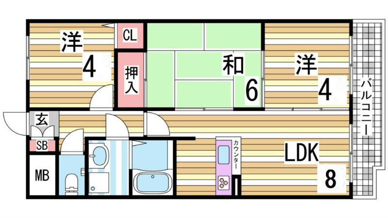 間取図
