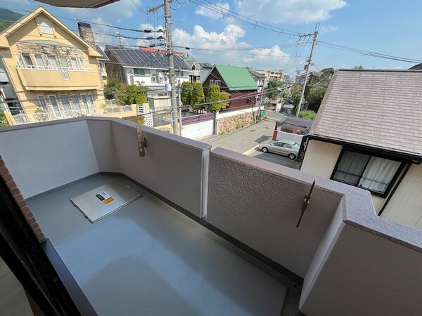 ベランダ(バルコニーも広いです。)