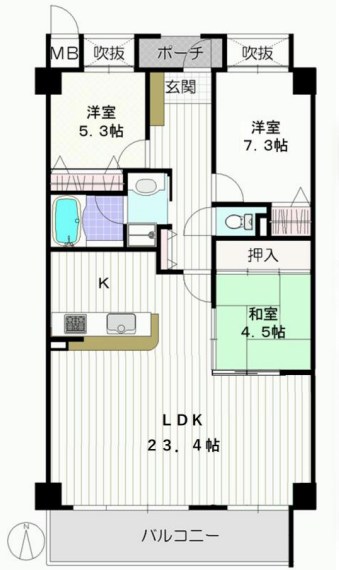 間取図
