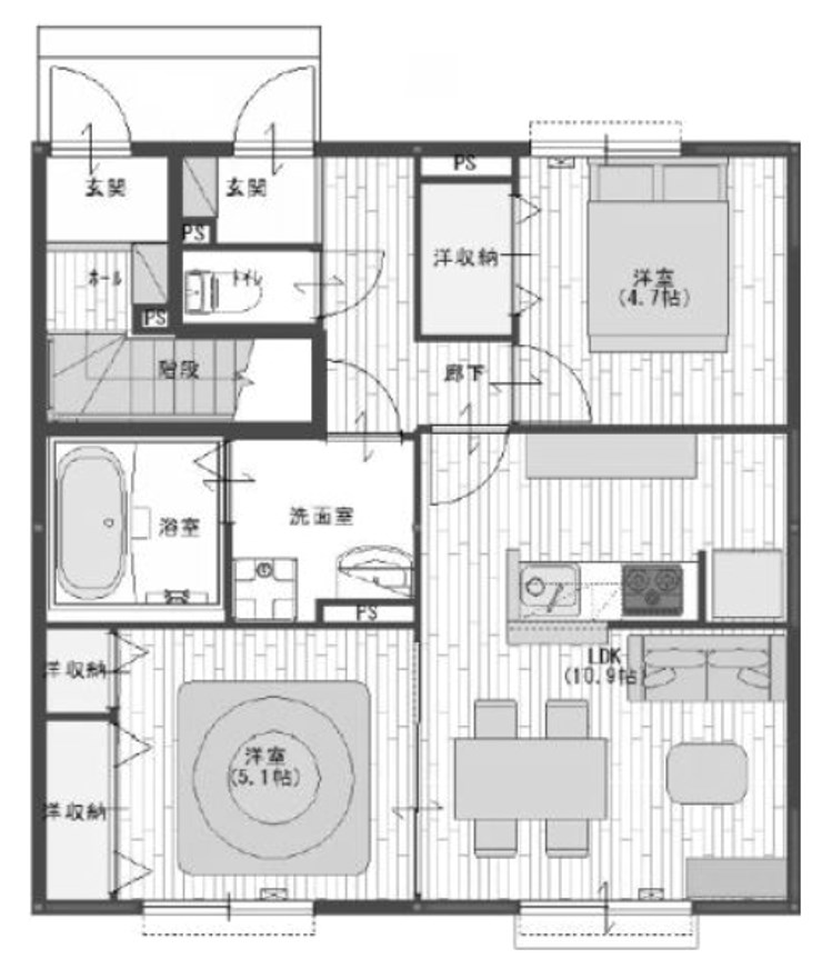 間取図