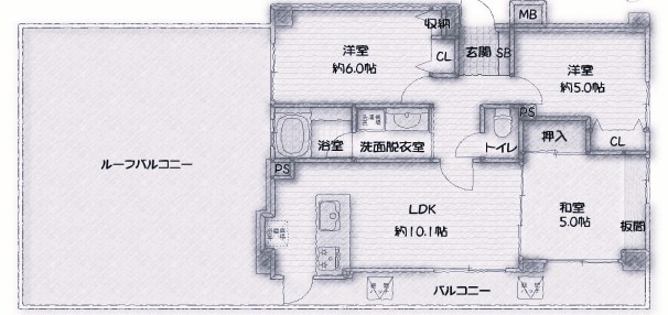 間取図