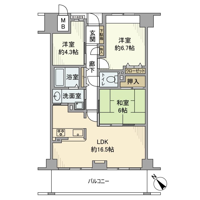 間取図