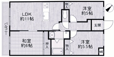 間取図