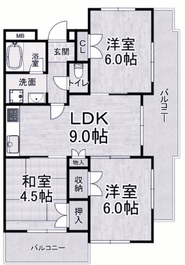 間取図