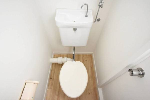トイレ(ビレッジハウスの同一物件・同一タイプの間取りの写真です)