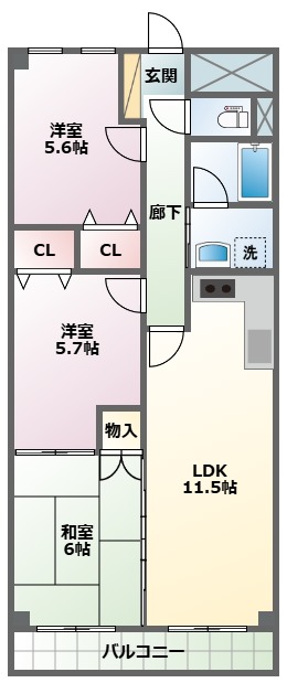 間取図
