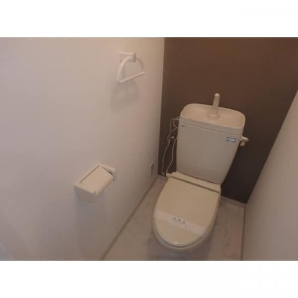 トイレ(落ち着いた色調のトイレです)