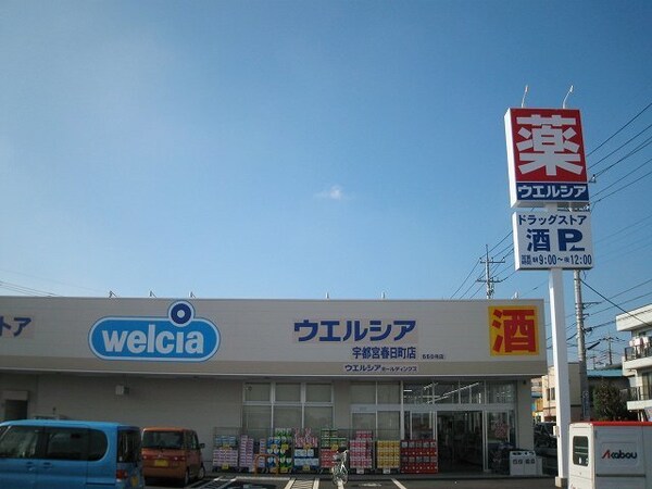 周辺環境(ウエルシア宇都宮春日町店まで300m)