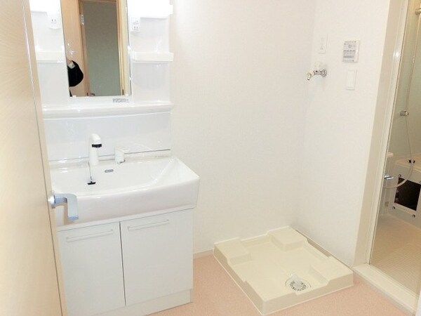 洗面・脱衣所(スペースが確保できる洗面所です)