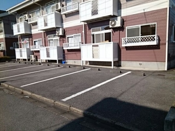 駐車場(駐車場です)