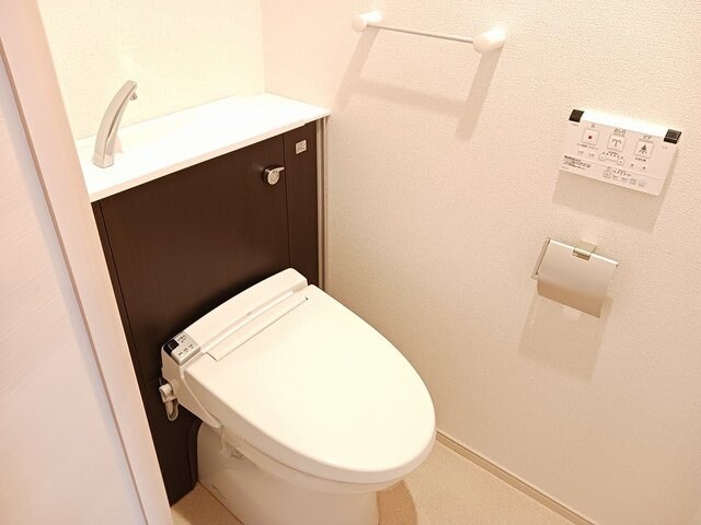 物件内観写真13　(落ち着いた色調のトイレです)
