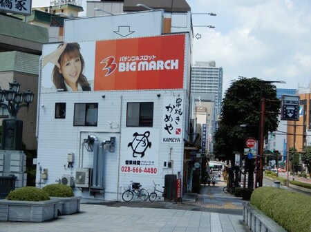 せきぐちビル　外壁面貸看板外観写真