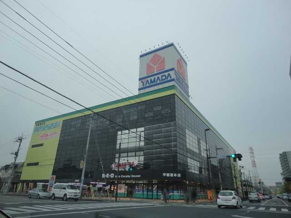 周辺環境(ヤマダ電機テックランド宇都宮南店まで437ｍ)