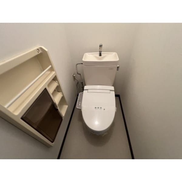 トイレ(落ち着いた色調のトイレです)