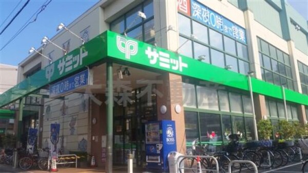 周辺環境(サミットストア 大田千鳥町店 599m)