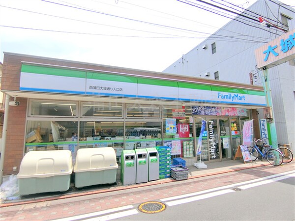 周辺環境(ファミリーマート西蒲田大城通り入口店 199m)