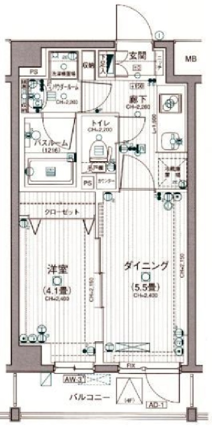 間取図