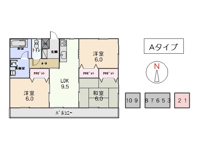 間取図