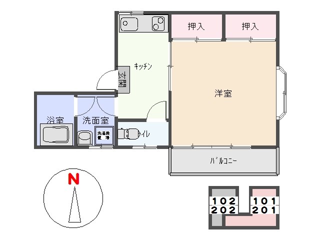 間取図