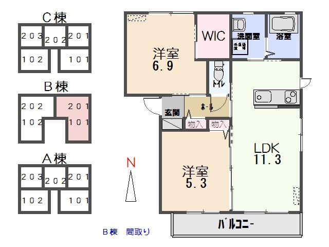 間取図