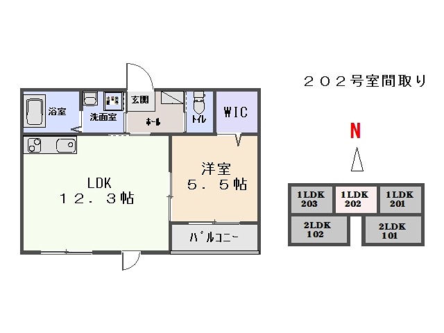 間取図