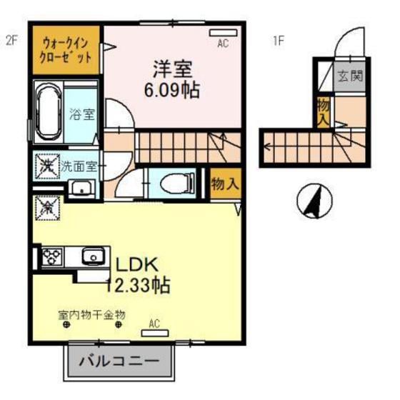 ＰＲＥＳＴＩＧＥの間取り図