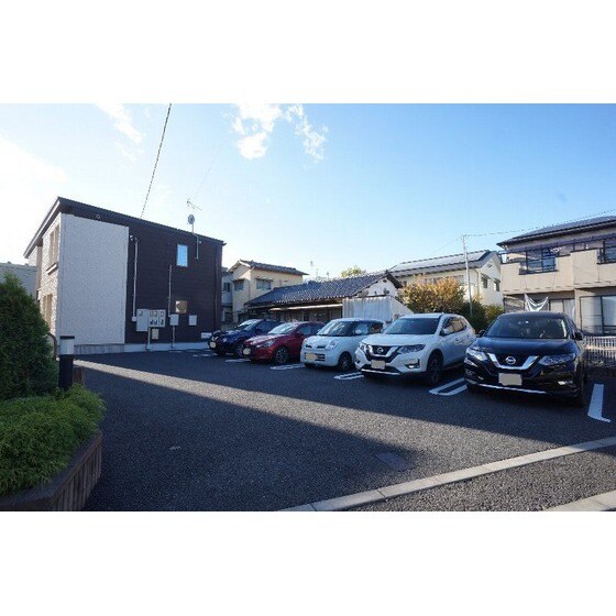 ル・プティシュの駐車場