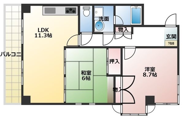 間取図