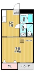 フラットヤードの間取図