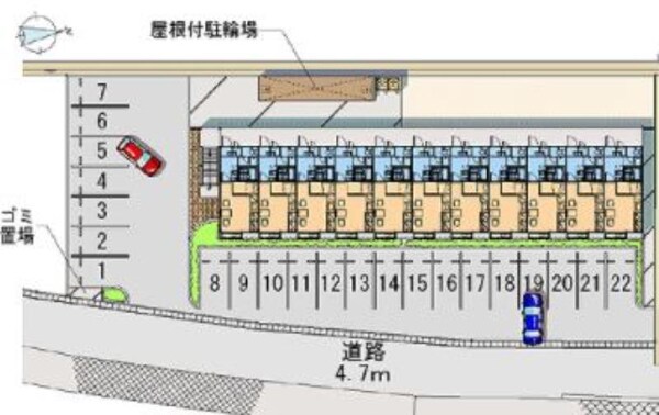 駐車場・駐輪場