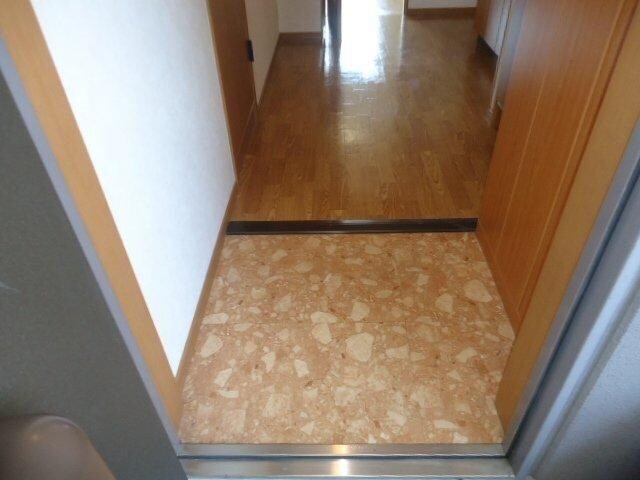 物件内観写真16　(土間から室内への段差がすくない玄関)