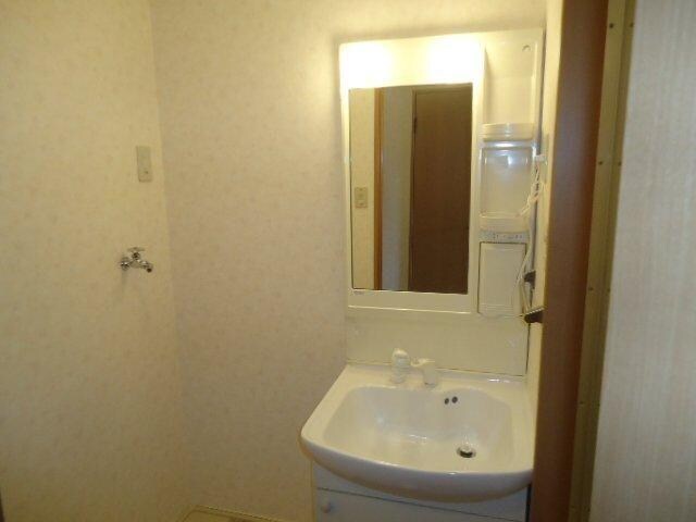 物件内観写真18　(ランドリーラックも置きやすい洗面所)