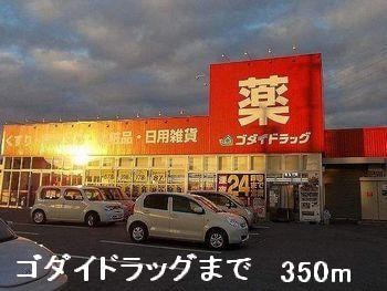 居室(ゴダイドラッグまで350m)