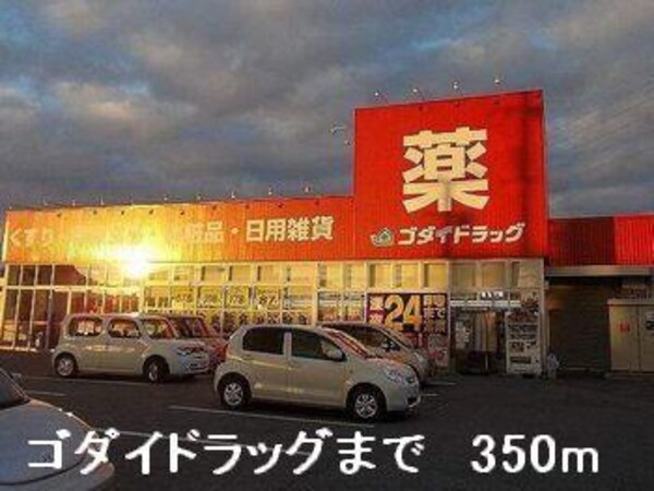 居室(ゴダイドラッグまで350m)