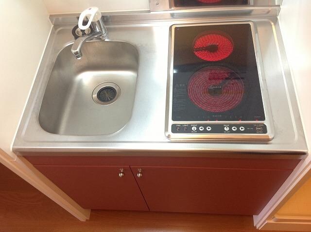 物件内観写真3　(2口電気コンロ)