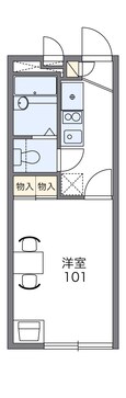 レオパレス神屋IIの間取図