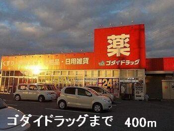 物件内観写真11　(ゴダイドラッグまで400m)