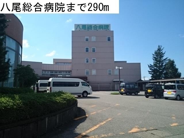 物件外観写真2　(八尾総合病院まで290m)