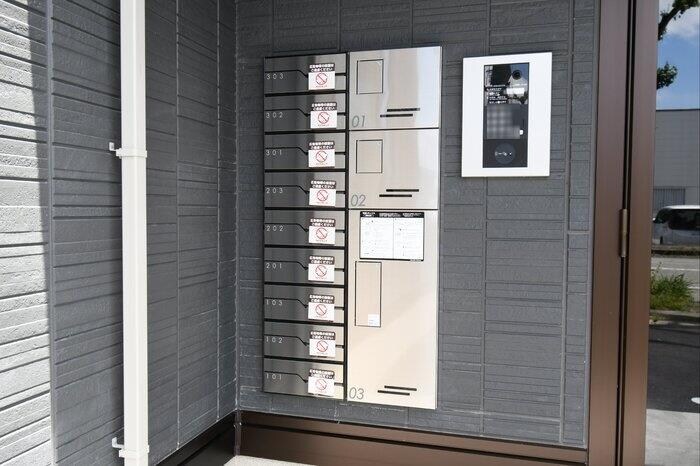 物件内観写真21　(オートロック、宅配ボックス、集合郵便受け)