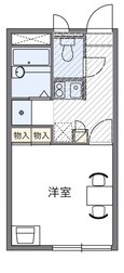 レオパレス京山マスカットⅡの間取図