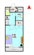 コンフォールの間取図