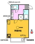 コーポフォレストの間取図
