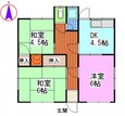中村様借家の間取図