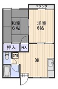 フェリス大安寺の間取図