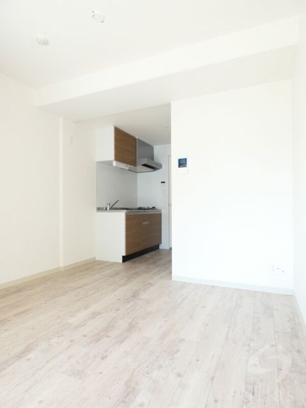 リビング(建築中)