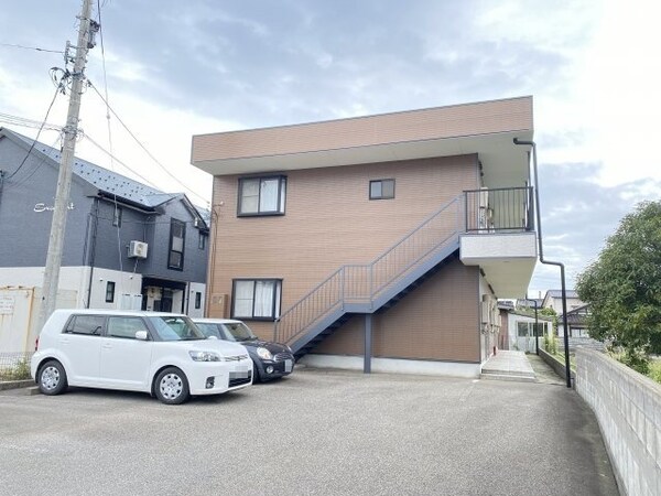 駐車場(駐車場に車を止められます)