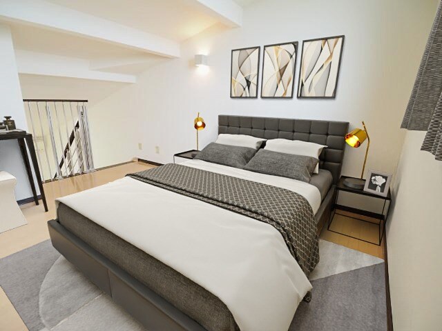 物件内観写真6　(ロフト　家具配置イメージ)