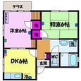 オ・テール銀嶺の間取図